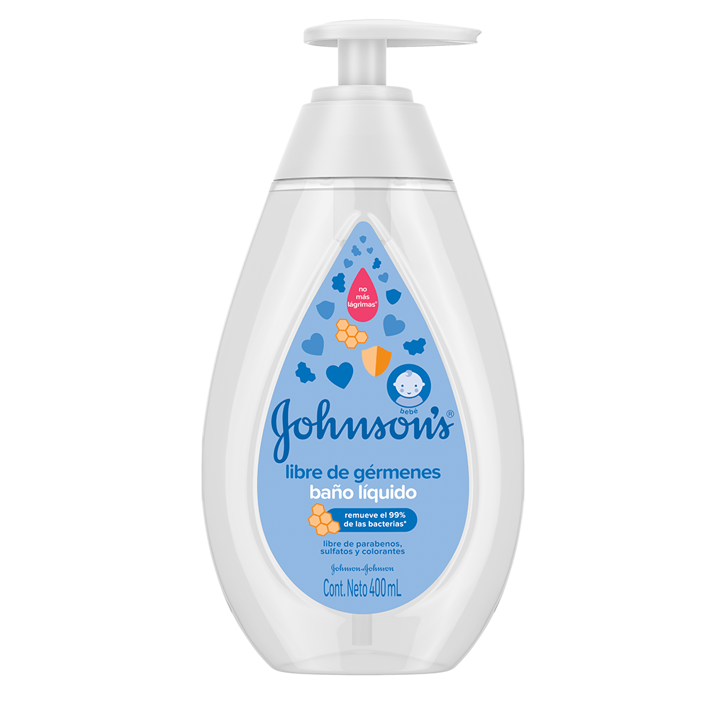 JOHNSON’S® baby baño líquido libre de gérmenes